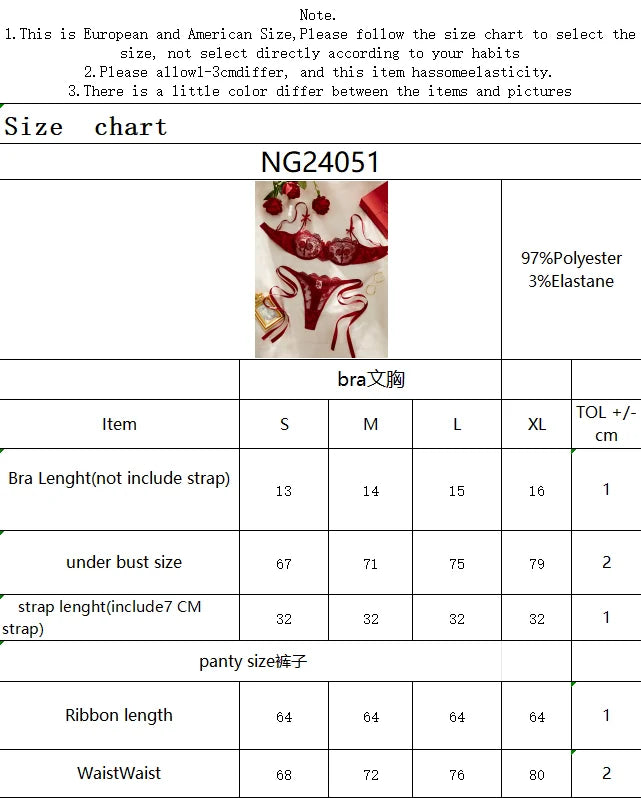 Lady Floral Embroidery Lingerie Set Women Sheer Bra and Brief Underwear Set Satin Sexy Intimates Underwear