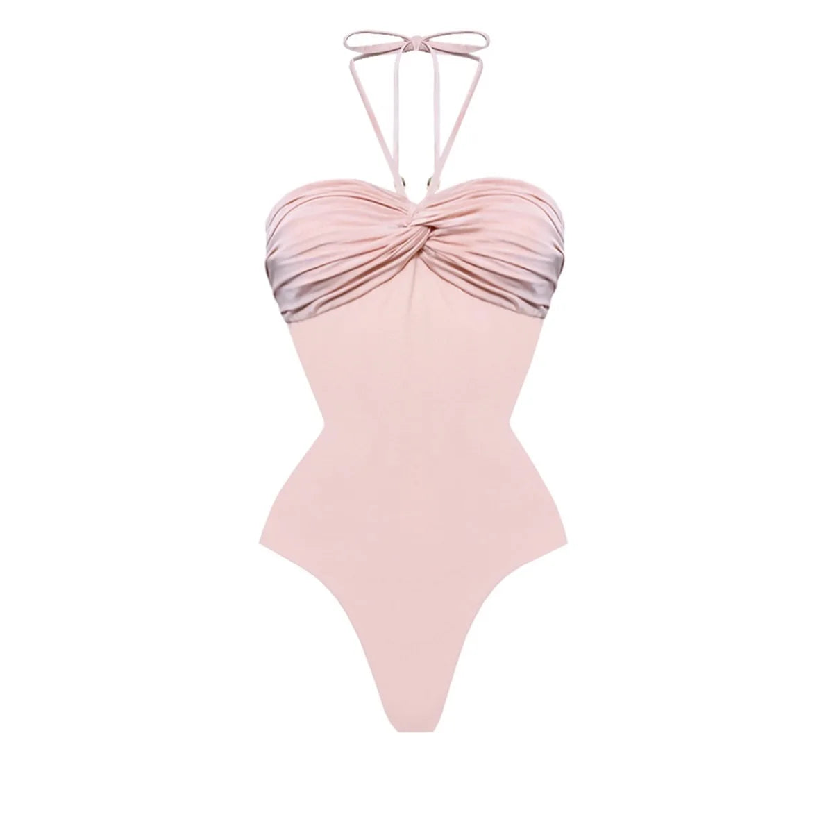 2Pcs Striped Swimsuit With Long Skirt Sexy Women Bikini Push Up Swimwear Halter Biquini Female Bathing Suit Slimming Beachwear