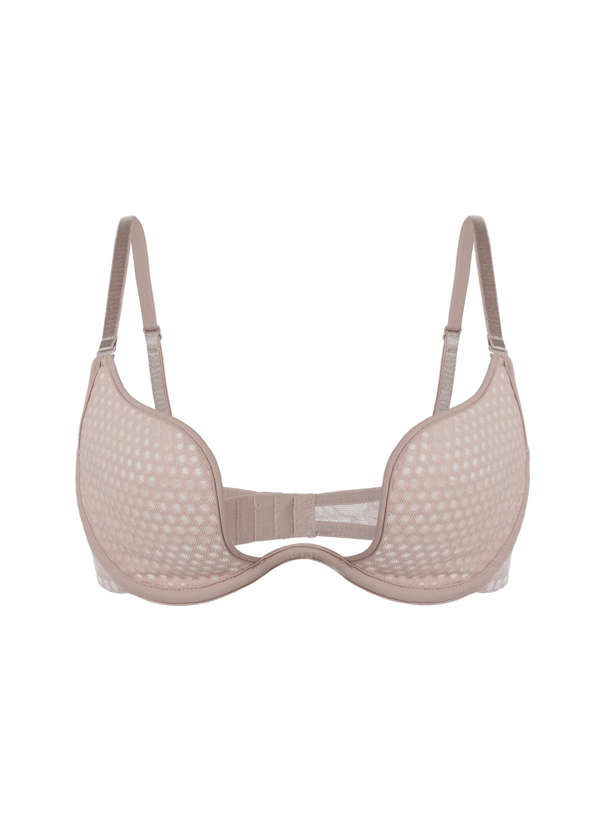 Sexy U-shaped spacer bra thin mesh Breathable underwear underwire comfortable stylish Lingerie bralette