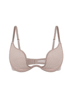 Sexy U-shaped spacer bra thin mesh Breathable underwear underwire comfortable stylish Lingerie bralette