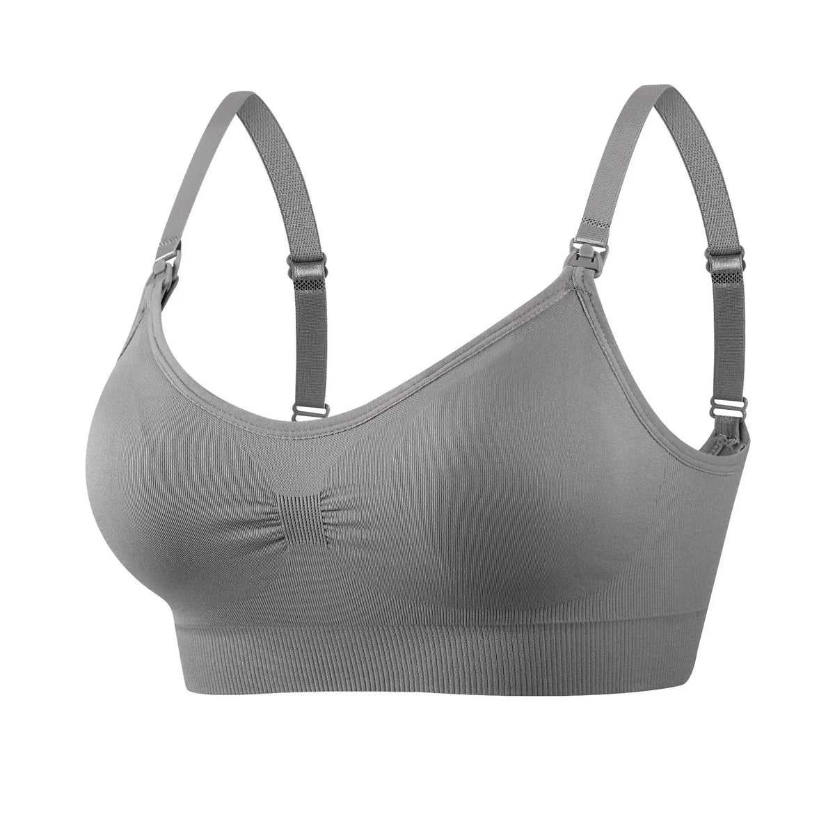 Nursing women's Wire-free Front Buckle Pregnant Bra Plus Size Nursing Adjustable Push-up Bra Underwear Plus Up