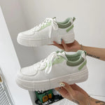 2022 Fashion Spring New Designer Hot Sale White Shoes Female Platform Sneakers Women Tenis Feminino Casual Female Shoes Woman