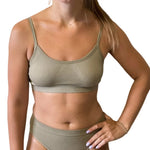 Women U-Neck Thin Strap Ribbed Wireless Bralette Push Up Bras Sport Seamless Underwear Without Pads Sexy Lingerie Crop Top M-XL