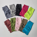 Women's High Waist Sports Shorts Slimming Peach Hip Lifting Running Cycling Gym Tight Three Point Speed Drying Short Pants