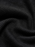 Women's Casual Rib-Knit Solid Color Long Sleeve T-Shirt Visible Stitching Slim Fit O-Neck Comfort Top Spring/Fall