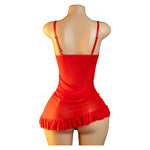 Ladies Sexy Lingerie Bra Erotic Set Transparent Deep V Lace Nightdress Women's Delicate Dress Summer Backless Hot Underwea Set