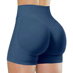 Women Sexy High Waisted Yoga Shorts Fashionable and Running Fitness Pants Summer Solid Color Yoga Leggings