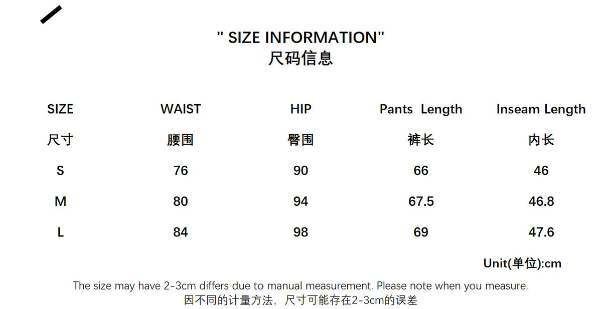 American knitted mid-waisted trousers, simple low-waisted straight loose casual trousers