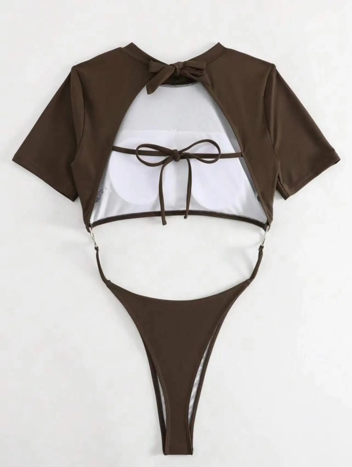 DEKA Women One Piece Swimsuits Micro Thong Cut Out Swimwear Monokini Backless Bathing Suit Bikini Bathers Beach Wear