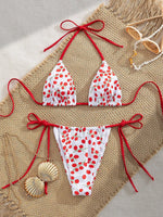 Sexy Micro Bikini Women Swimsuit Trend Two-piece Thong Bikini Set Lace Up Beach Wear Female Swimwear for Woman Bathing Suit