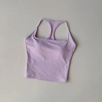 Women's Pilates Tank Top Push-Up Sports Bra Hollow Breathable Fitness Bras Gym Yoga Vest Sexy Running Tops Sportswear