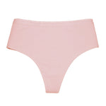 1PC Thongs Women Cotton Panties Female High Rise G-String Sexy High Leg Cut Bikini Solid Color T-back Breathable Lingerie S-L