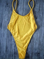 Extreme Mini Micro G String One Piece Swimsuit Women Thong Swimwear Female Backless Monokini High Cut Bathing Suit Swim Beach