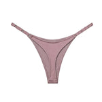Seamless Sexy Thong Women Underwear Briefs Panties Zebra Flower Low Rise Luxury Metal Buckle G String Bikini Girls Female Panty