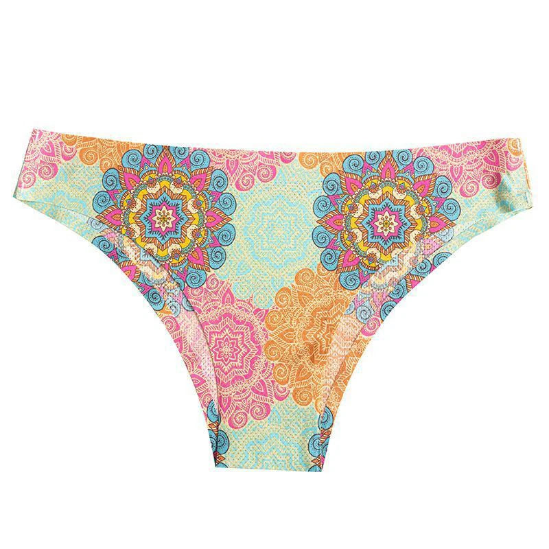 Women Thongs Fashion Floral Panties XS-XL Female Underpants Ladies Sexy Underwear Women Bikini Panty New Panties For Woman 2022