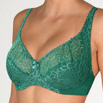 Bras For Womens Lace Bra Lager Bosom See Through Underwire Sexy Lingerie BH Tops Plus Size C D DD E F Cup