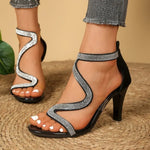 Fashion hollow outOpen Toe WomenSandals Sexy Thin High Heels Shoes 2026 Summer comfort