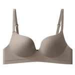 Small Chest Push-Up Bras Women Seamless Underwear Gathered Non-wire Sexy Lingerie Comfort 3/4 Cup Bra Solid Color Brassiere