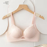 Seamless Everyday Bras for Women Sexy Lace Massage Ladies Push Up Brassiere Floral Female Underwire Women Underwear