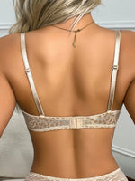 Women's spacer bra Ultra-Thin Breathable Bralette Sexy Lingerie Push-Up Underwire in Stock Sandwich Knitted underwear