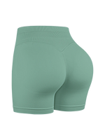 Summer Women Sexy Seamless Fitness Sports Biker Shorts Low Waist Gym Short Workout Scrunch Butt Yoga Leggings
