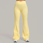 Women's Pilates Straight Yoga Pants Leggings Versatile Loose Wide-Leg Running Sports Fitness Hip-Lifting High Waist Trousers