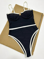 2026 Sexy Splicing Underwired Women Swimwear One Piece Swimsuit Female High Leg Cut Bather Bathing Suit Swim Summer Beachwear