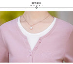 Knitted two-piece casual suit is loose and comfortable