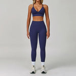 2/3PCS Seamless Sport Yoga Set Women's Breathable High Waist Fitness Sportwear Women Sports underwear Set Gym Workout Clothes