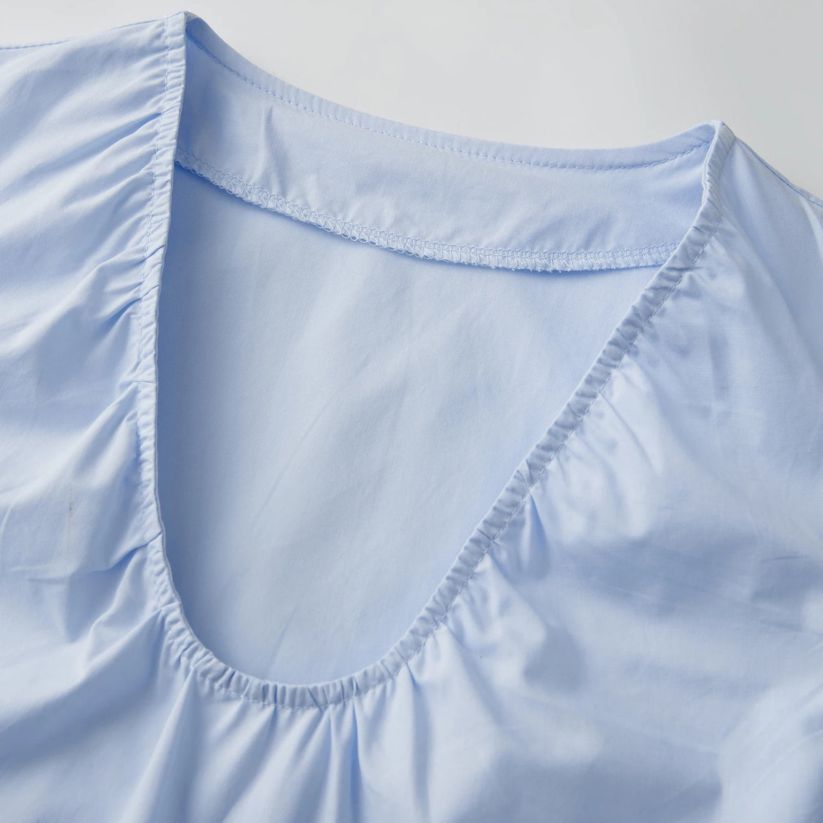 Women Summer Solid Color V Neck Loose Tank Dress Sleeveless Beach Mini Dresses with Pocket