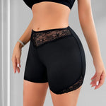 1pcs Women's Safety Pants Summer Thin Underwear Lace Mesh gauze High Waist Shorts Panties For Women Plus Size No Trace Leggings