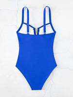2026 Cut Out Ruched Front Swimsuit One Piece Swimwear Women Sexy Bathers Bathing Swimming Swim Suit Female Beachwear XXL