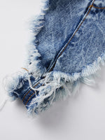 2026 Summer Women's Hot Mini Jean Shorts Low Rise Sexy Denim Shorts Beach Club Party Daily Wear
