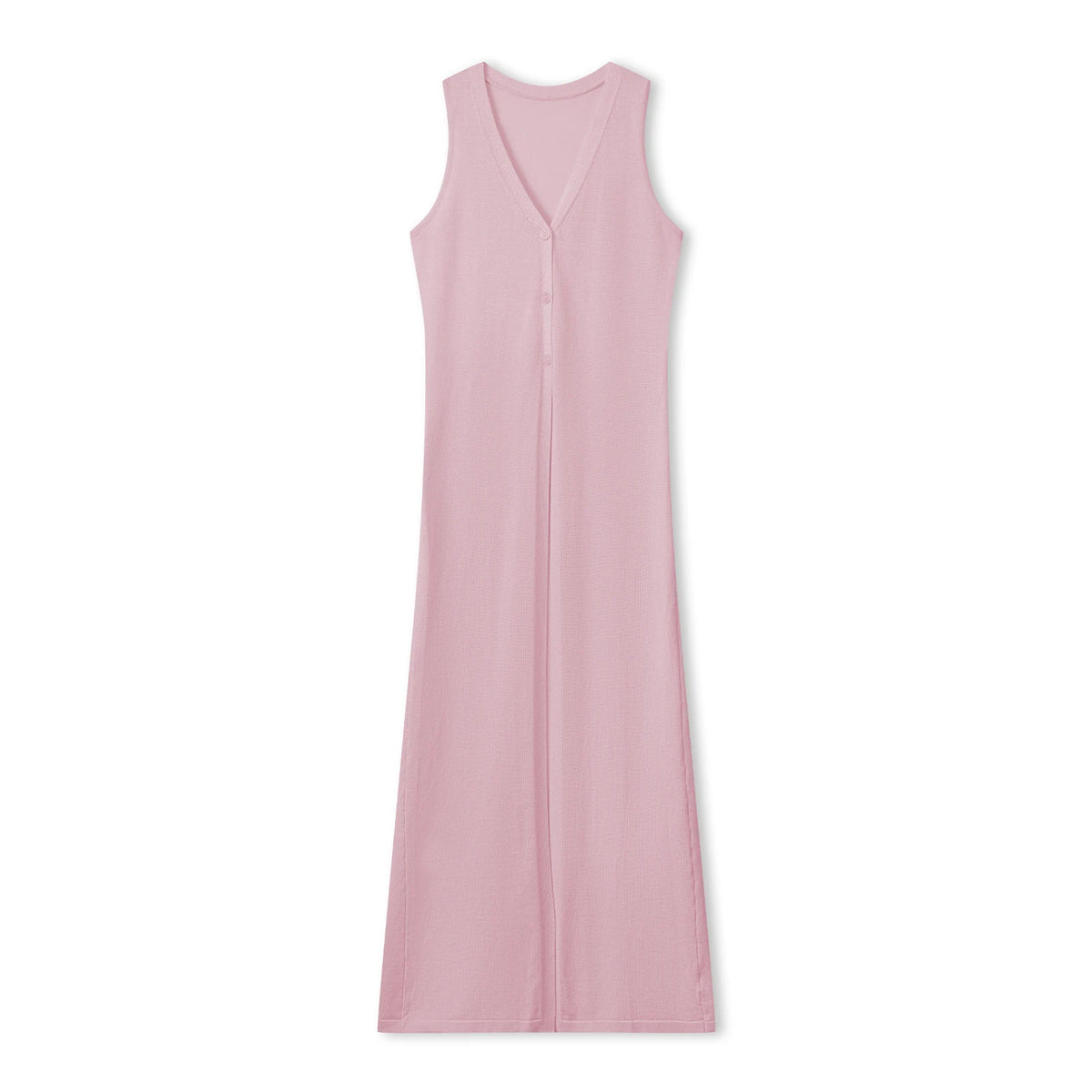 Fall Summer Knit Vest Women Elegant Sleeveless Button Vest Solid Summer Long Cardigans Tops for Casual Daily