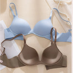 Women Wireless Fixed Mold Cup Smooth Bra Adjustable Strap Integrated Fixed Cup Lingerie Skin-Friendly Underwear S-XL Intimates