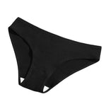 4Pcs/Set Cotton Panties For Women Low Rise Underwear Breathable Briefs Solid Color Sports Underpants Female Lingerie