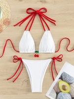 Strawberry Designer Bikini Female Swimsuit Women Thong Swimwear Two Pieces Bikini Set Brazilian Bather Bathing Suit Swim Wear