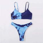 New S - XL Sexy Hot Pink Leopard Bikini Women Swimwear Female Swimsuit Two-piece Bikini set Bather Bathing Suit Swim Lady V871P