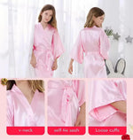 6-15Pcs Spa Party Robes for Girls Supplies Favors Kids Gowns Robe Soft Spa Headband Sleepover Birthday Party