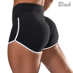 Women Gym Fitness Tight-Fitting Yoga Shorts Sexy Elastic Sports Running Tight Hip Lifting Shorts Girls Casual Sports Short Pants