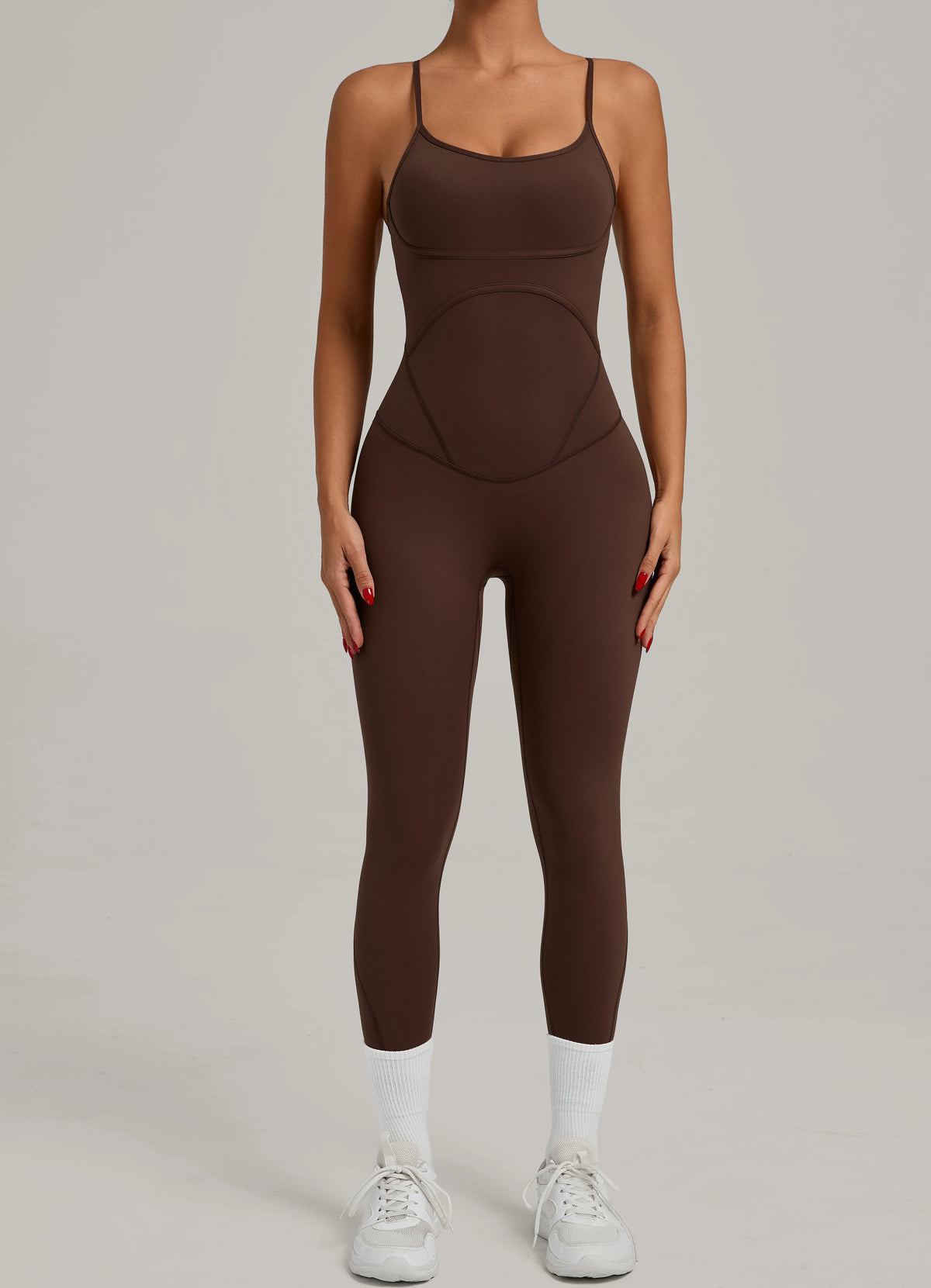 Padded One-Piece Yoga Clothes Sportswear Women's Gym Push Up Workout Clothes Fitness Sports Fitness Wear Yoga Jumpsuit