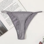 4Pcs/Set Women G-String Thongs Seamless Panties Sexy Lingerie Low Rise Female G-String High Cut Pantys Underwear