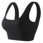 Seamless Knitted Sports Fitness Yoga Bra and Underwear