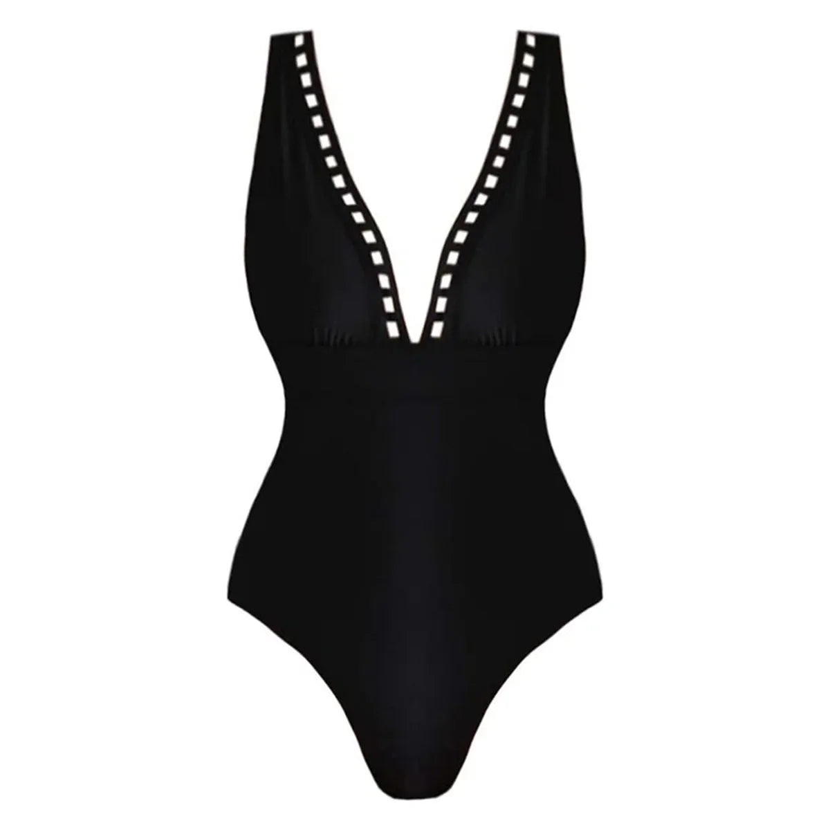 New 2Pcs Black Hollow Swimsuit Women Sexy Swimwear With Midi Skirt Push Up Bikini Female Biquini Bathingsuit Bodysuit Beachwear