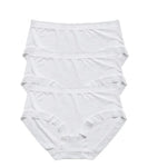 3Pcs/Set Low Rise Briefs Women Ice Silk Panties Breathable Seamless Underwear Solid Color Female Underpants Sexy Lingerie M-XL