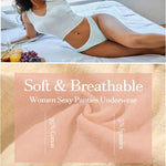 3Pcs/Set Women Cotton G-String Panties Female Low Rise Thongs Ladies Sexy Bikini 7 Solid Color Girl Soft M-XL Intimates Lingerie