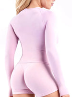 NCLAGEN Defy Long Sleeve Top Women's Gym Clothes Fitness Yoga Sport Shirt Dry Fit Quick Dry Running Workout Pilates Blouse