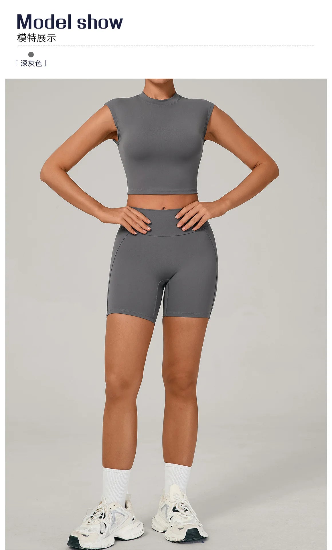 Naked Yoga Sets Women Quick Drying Slim Sports Shirt Fitness Suit Outdoors Sport High Waist Shorts Tight Running Workout Clothes