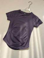 Sport Shirt Women Fitness Impact Short Sleeve Top Gym Workout Yoga Blouse Quick Dry Breathable Running Tee Top
