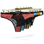 Women Sexy Lace Panties Low-waist Underwear Hollow Thong Female Breathable G String Lingerie Temptation Bikini Plus Size